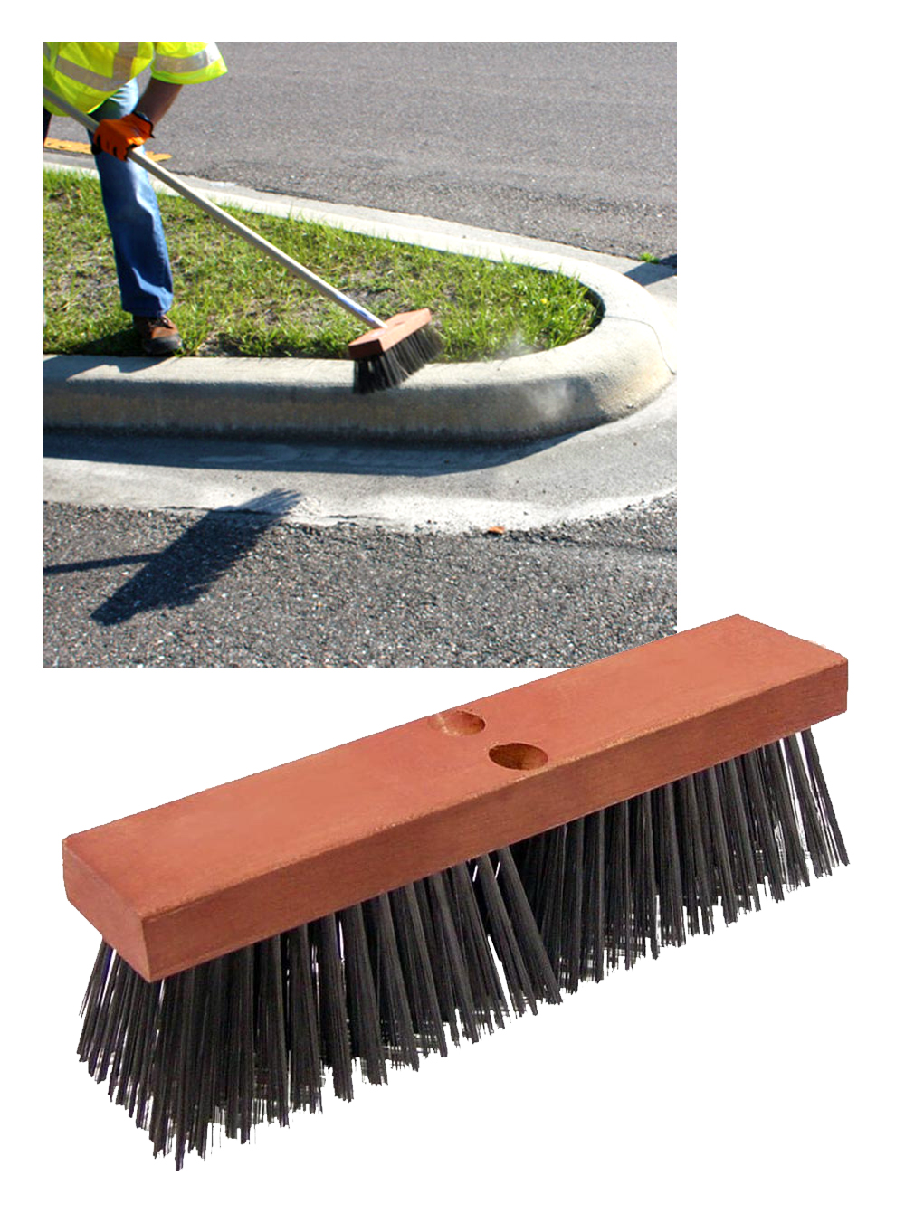 Viaker producto: CARBON STEEL STREET BROOM